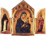 Duccio di Buoninsegna Triptych dfg oil painting on canvas